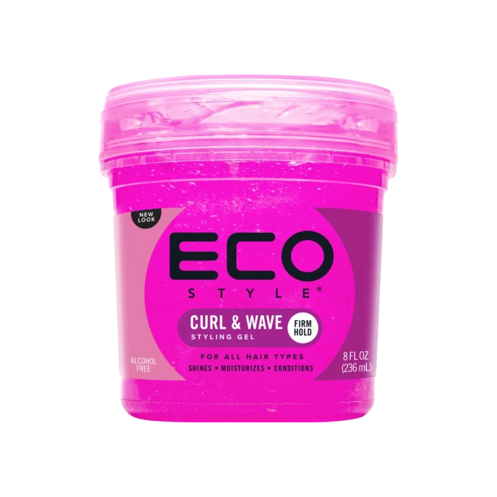ECO Style Curl & Wave Styling Gel Pink 236ml